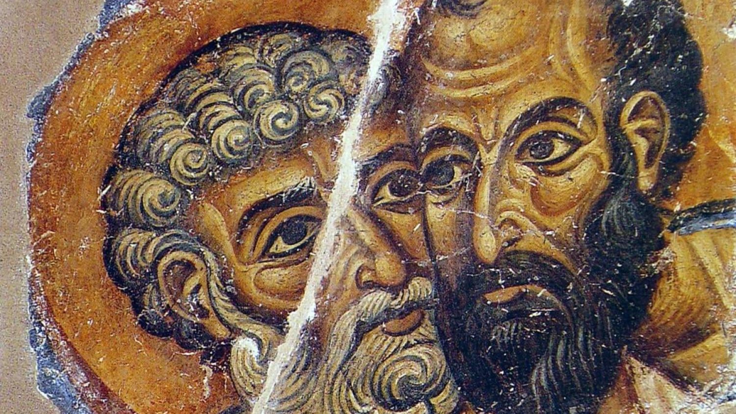 Фрагмент фрески XII века